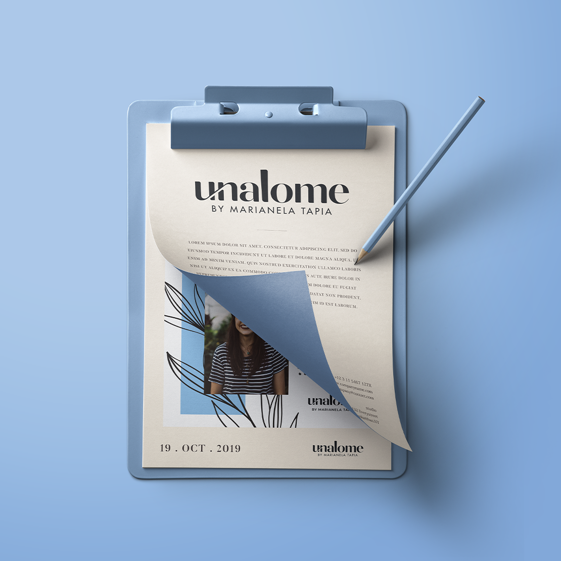 Unalome · Identidad visual