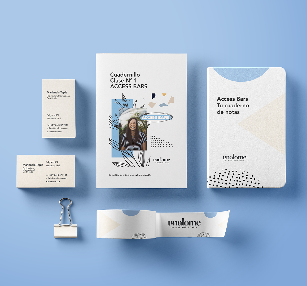 Unalome · Identidad visual