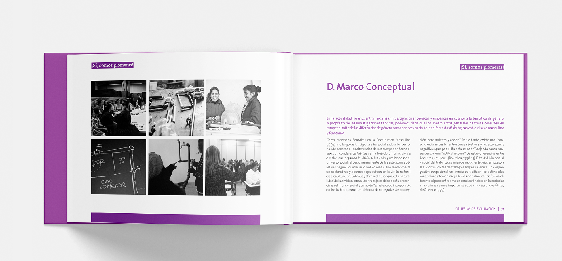 Ellas Hacen, Diseño Editorial