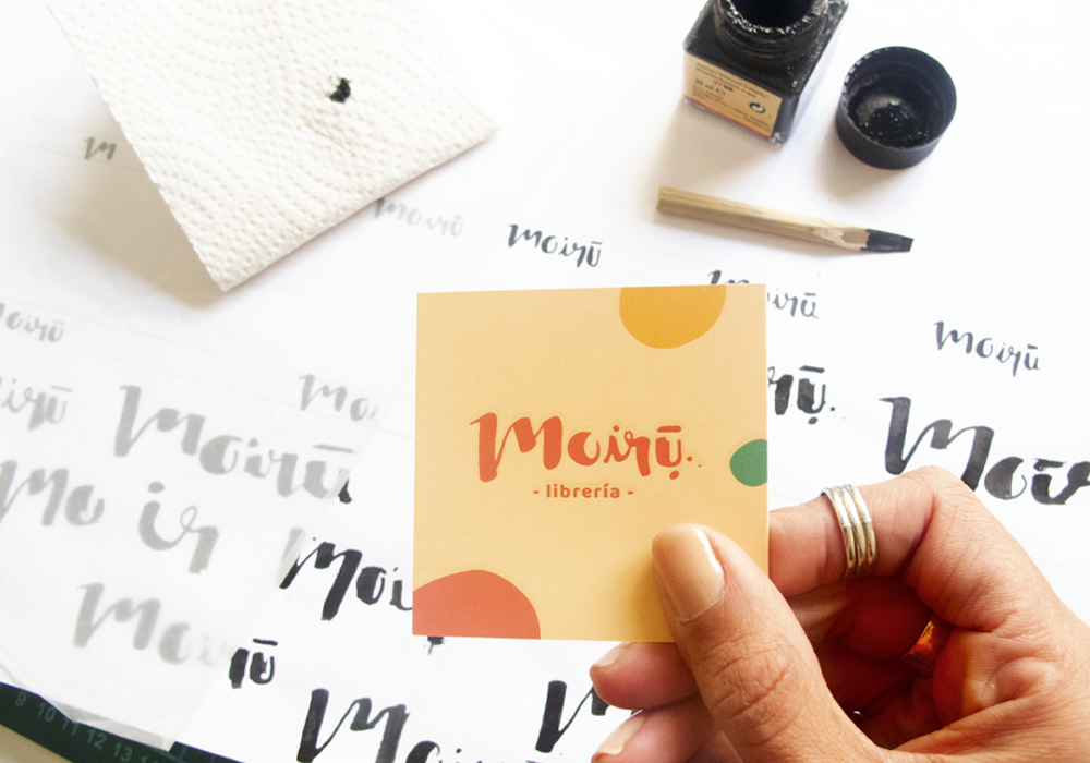 Moirū · Desarrollo de identidad visual