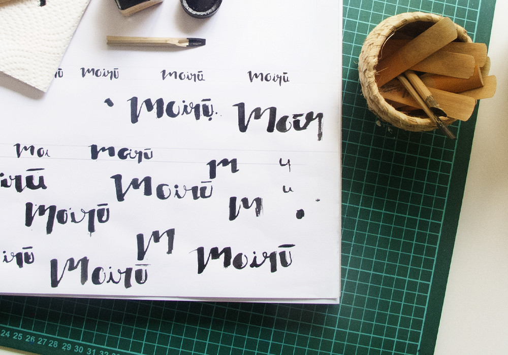 Moirū · Desarrollo de identidad visual