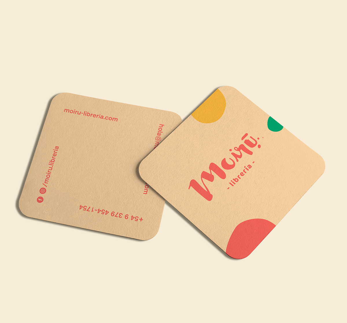 Moirū · Desarrollo de identidad visual