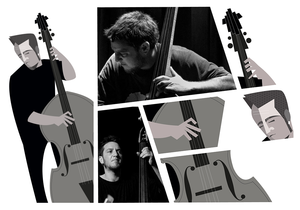 Diseño de portada e ilustración para el álbum Toma 1 de Prisma, banda argentina de jazz contemporáneo.